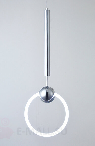 Подвесной светильник lee broom RING LIGHT designed by Lee Broom, хром, 19*76