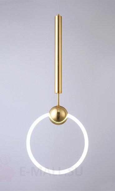 Подвесной светильник lee broom RING LIGHT designed by Lee Broom, желтое золото, 19*76