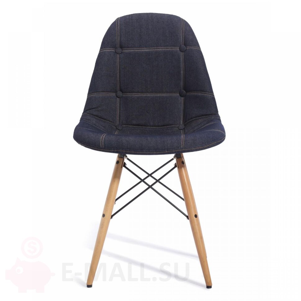 Пластиковые стулья DSW SOFT, дизайн Чарльза и Рэй Эймс Eames, ножки светлые