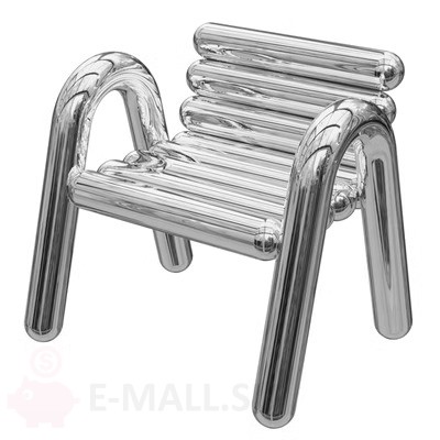 Кресло дизайнерское из нержавеющей стали в стиле BOLD