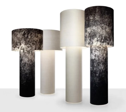 Foscarini Торшер из ткани в современном стиле