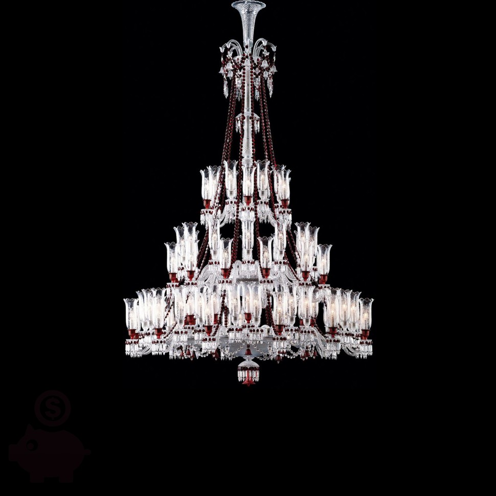 ЛЮСТРА в стиле ZENITH RED by Baccarat