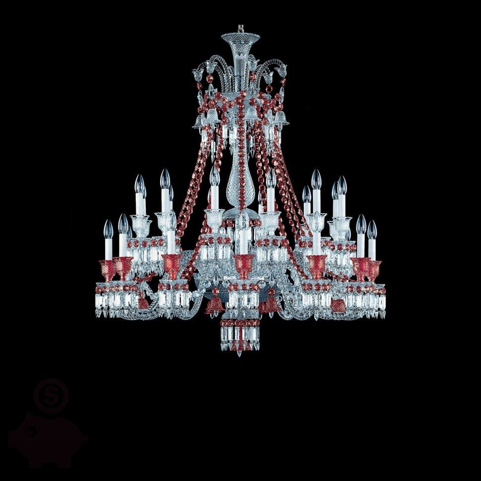 ЛЮСТРА в стиле ZENITH RED by Baccarat