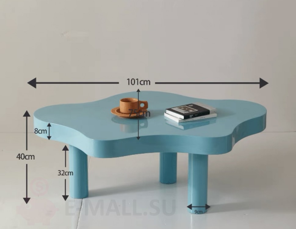 Современный журнальный столик Blob table