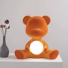 Настольный светильник в стиле TEDDY GIRL RECHARGEABLE LAMP VELVET FINISH by Qeeboo