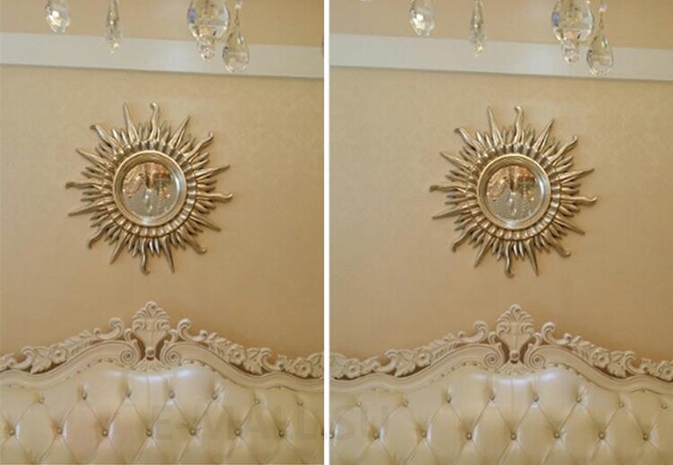 Декоративное зеркало-солнце