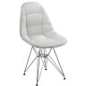 Пластиковые стулья DSR PVC, дизайн Чарльза и Рэй Эймс Eames, ножки хром