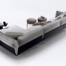 Диван модульный угловой в стиле ESTE FLEXFORM на стальном каркасе с пуховыми подушками