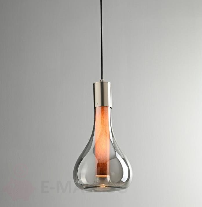 Подвесной светильник в стиле Eris pendant light, дымчато-серый
